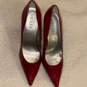 GUESS Burgundy Heels